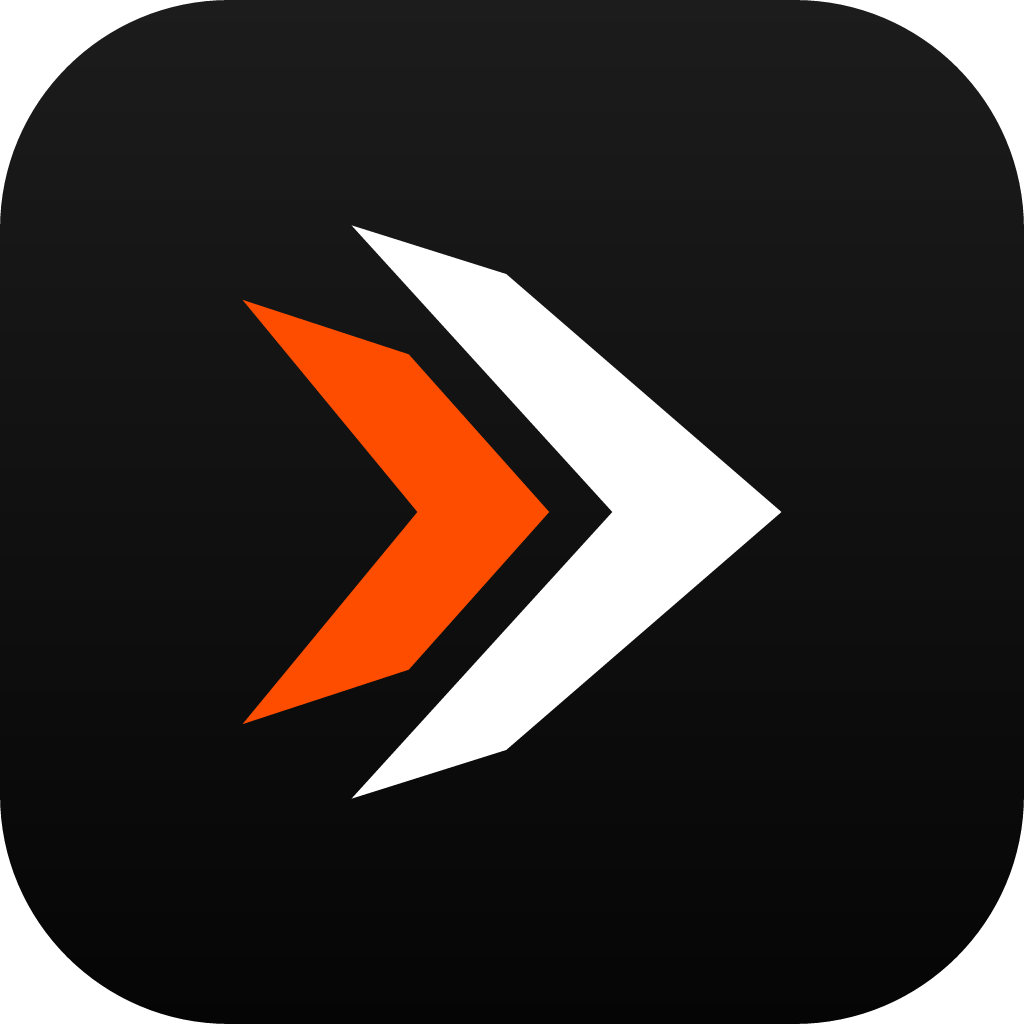 Hardline Interactive app icon, black