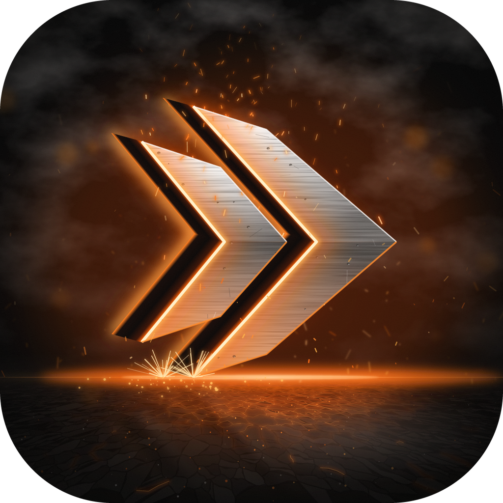 Hardline Interactive app icon, hero