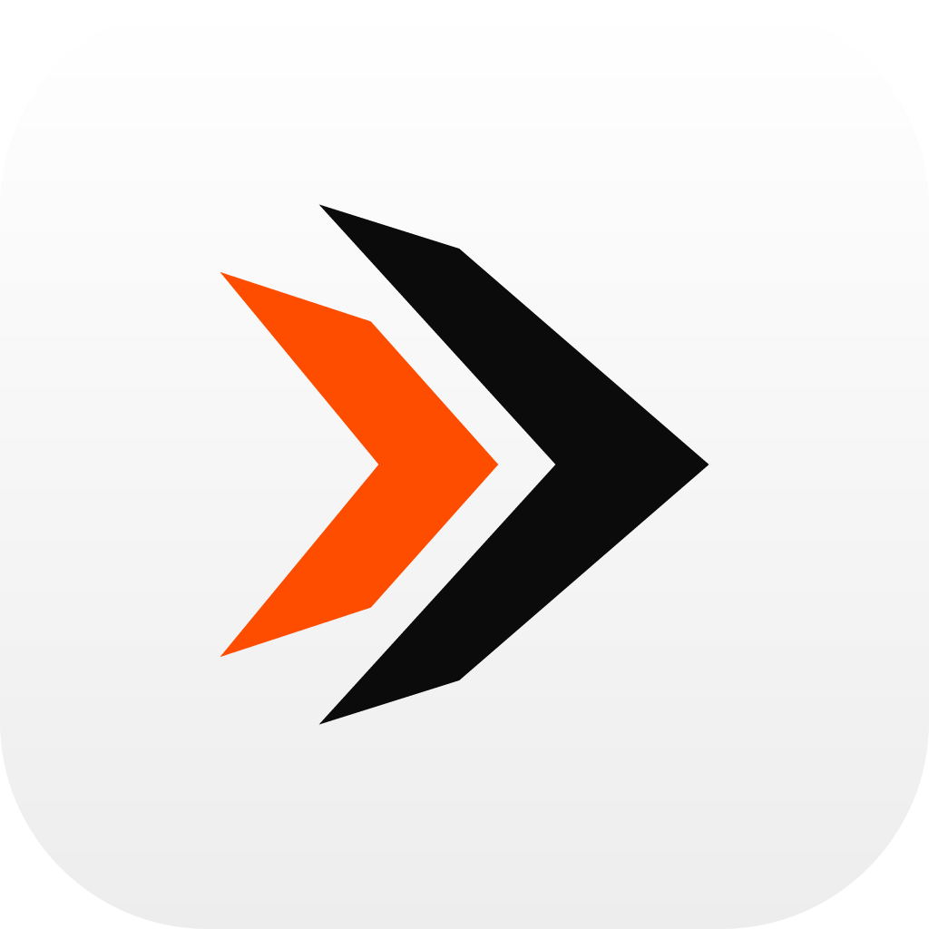 Hardline Interactive app icon, white